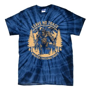 Leave No Trace Big Foot America National Parks Tie-Dye T-Shirt