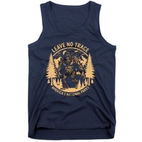 Leave No Trace Big Foot America National Parks Tank Top