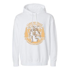 Leave No Trace Big Foot America National Parks Garment-Dyed Fleece Hoodie