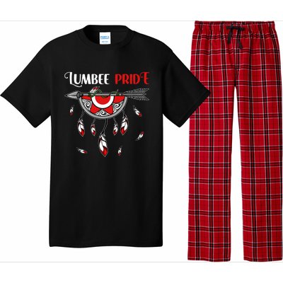 Lumbee Native Tribal Pride Indigenous Heritage Indian Tribe Funny Gift Pajama Set