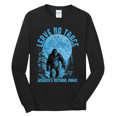 Leave No Trace America National Parks Tall Long Sleeve T-Shirt