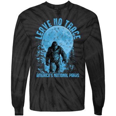 Leave No Trace America National Parks Tie-Dye Long Sleeve Shirt