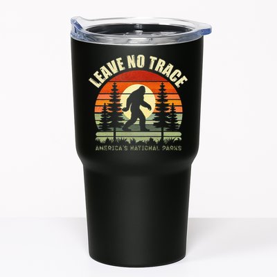 Leave No Trace Bigfoot Hiking And Camping Tumbler