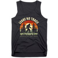 Leave No Trace Bigfoot Hiking And Camping Tank Top