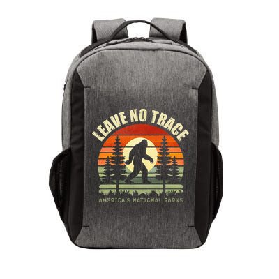 Leave No Trace Bigfoot Hiking And Camping Vector Backpack