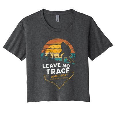 Leave No Trace AmericaS National Parks Women's Crop Top Tee