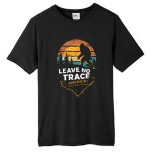 Leave No Trace America National Parks Funny Bigfoot Tall Fusion ChromaSoft Performance T-Shirt