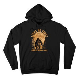 Leave No Trace America National Parks Funny Big Foot Tall Hoodie