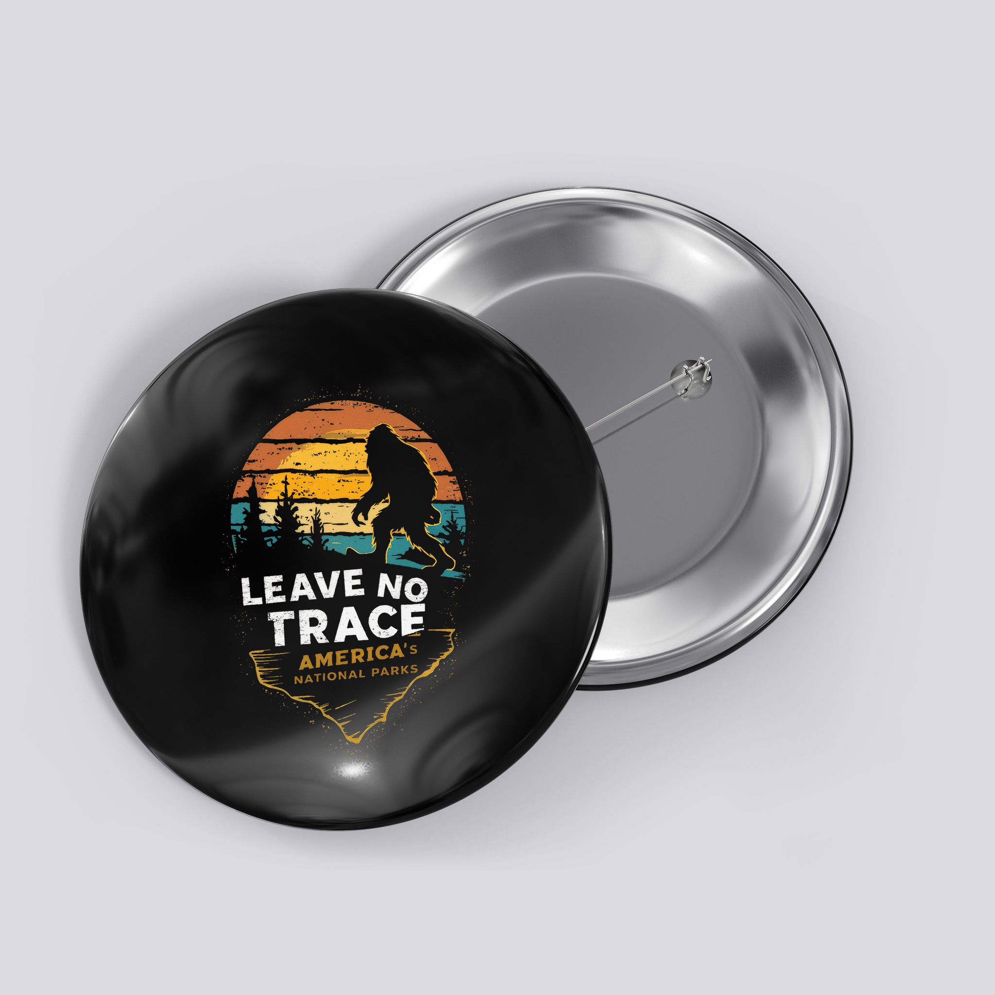 Leave No Trace AmericaS National Parks Button