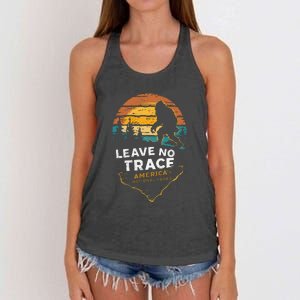 Leave No Trace AmericaS National Parks Women's Knotted Racerback Tank