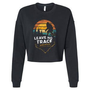 Leave No Trace AmericaS National Parks Cropped Pullover Crew