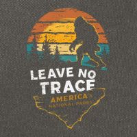 Leave No Trace AmericaS National Parks Cotton Canvas Backpack