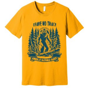 Leave No Trace America National Parks Big Foot Premium T-Shirt