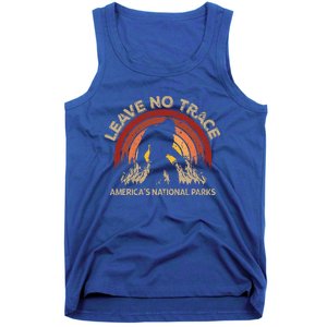 Leave No Trace America National Parks No Trace Bigfoot Tank Top