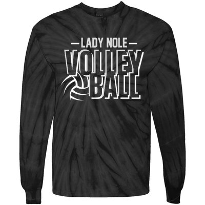 Lady Nole Volleyball Tie-Dye Long Sleeve Shirt