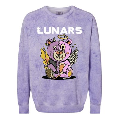 Lunars No Way In Hell Colorblast Crewneck Sweatshirt