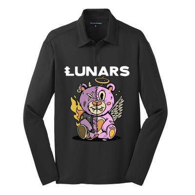 Lunars No Way In Hell Silk Touch Performance Long Sleeve Polo