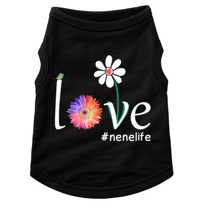 Love #Nenelife Watercolor Flower Bird Grandma Mother's Day Gift Doggie Tank
