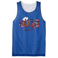 Love Nurse Western Love Stethoscope Nurselife Valentines Day Mesh Reversible Basketball Jersey Tank