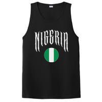 Love Nigeria With Nigerian Flag Inside A Circle PosiCharge Competitor Tank