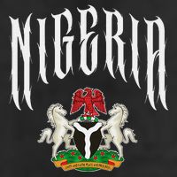 Love Nigeria With Nigerian Flag Inside A Circle 15oz Campfire Ceramic Mug