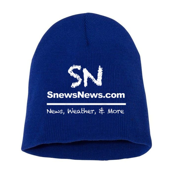 Local News Weather And More Short Acrylic Beanie