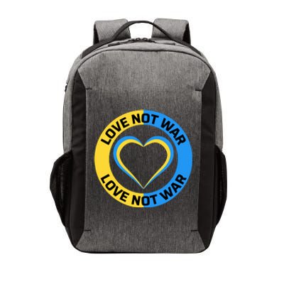 Love Not War For Ukrainian Supporters 5 Vector Backpack