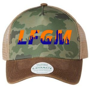 LFGM New York City Skyline Legacy Tie Dye Trucker Hat