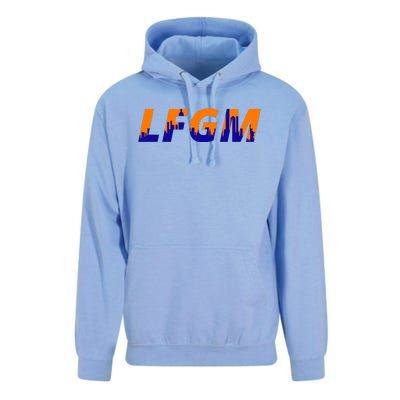 LFGM New York City Skyline Unisex Surf Hoodie