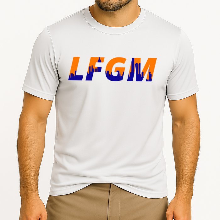 LFGM New York City Skyline Cooling Performance Crew T-Shirt