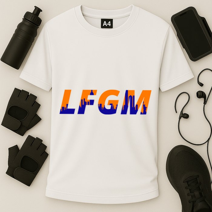 LFGM New York City Skyline Cooling Performance Crew T-Shirt