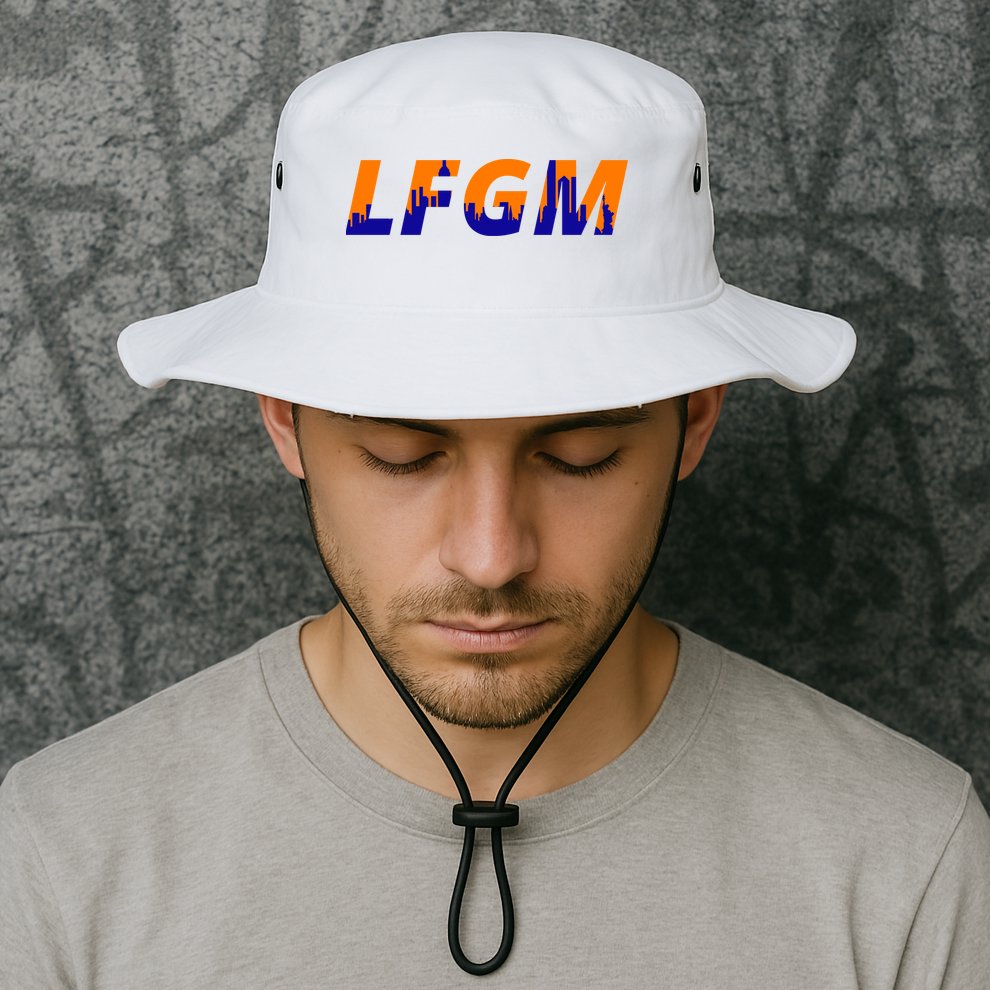 LFGM New York City Skyline Bucket Hat