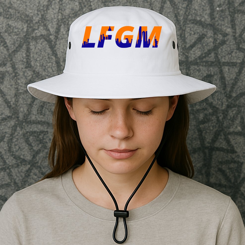 LFGM New York City Skyline Bucket Hat
