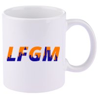 LFGM New York City Skyline 11oz C Handle Ceramic Mug