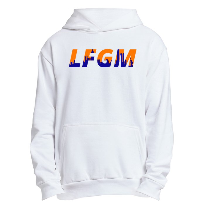 LFGM New York City Skyline Urban Pullover Hoodie