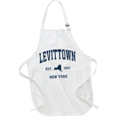 Levittown New York Ny Vintage Athletic Apron