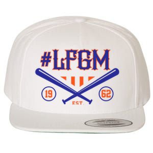 LFGM New York Baseball Est 1962 Wool Snapback Cap