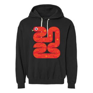 Lunar New Year 2025 Year Of The Snake Garment-Dyed Fleece Hoodie