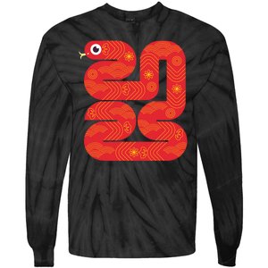 Lunar New Year 2025 Year Of The Snake Tie-Dye Long Sleeve Shirt