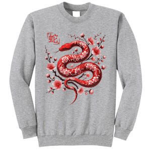 Lunar New Year Happy Chinese New Year Of The Snake 2025 Tall Sweatshirt