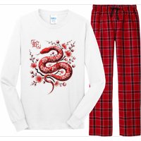 Lunar New Year Happy Chinese New Year Of The Snake 2025 Long Sleeve Pajama Set