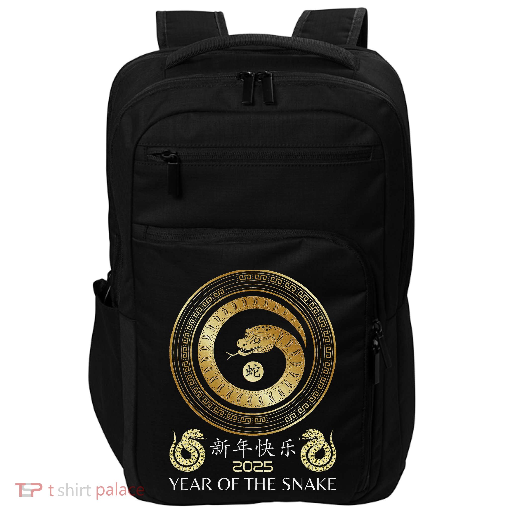Lunar New Year 2025 Chinese New Year 2025 Year Of The Snake Impact Tech Backpack