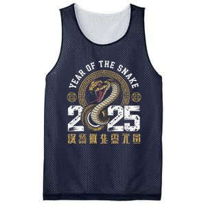 Lunar New Year Chinese New Year Of The Snake 2025 Red Funny Mesh Reversible Basketball Jersey Tank