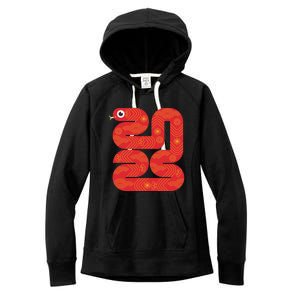 Lunar New Year 2025 Year Of The Snake Women's Fleece Hoodie