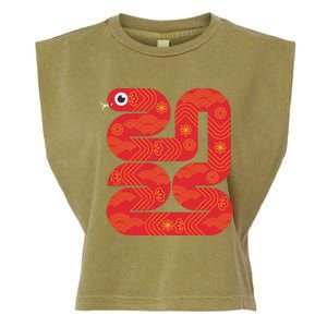 Lunar New Year 2025 Year Of The Snake Garment-Dyed Women's Muscle Tee