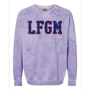 Lfgm New York Baseball Colorblast Crewneck Sweatshirt