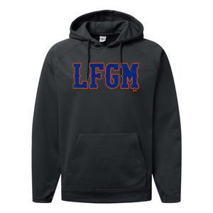 Lfgm New York Baseball Performance Fleece Hoodie