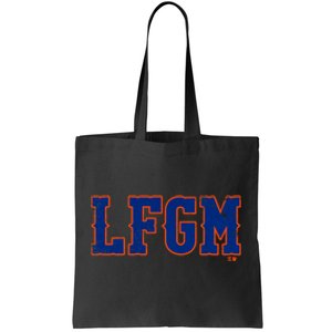 Lfgm New York Baseball Tote Bag