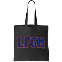 Lfgm New York Baseball Tote Bag