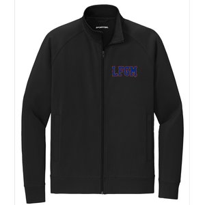 Lfgm New York Baseball Stretch Full-Zip Cadet Jacket